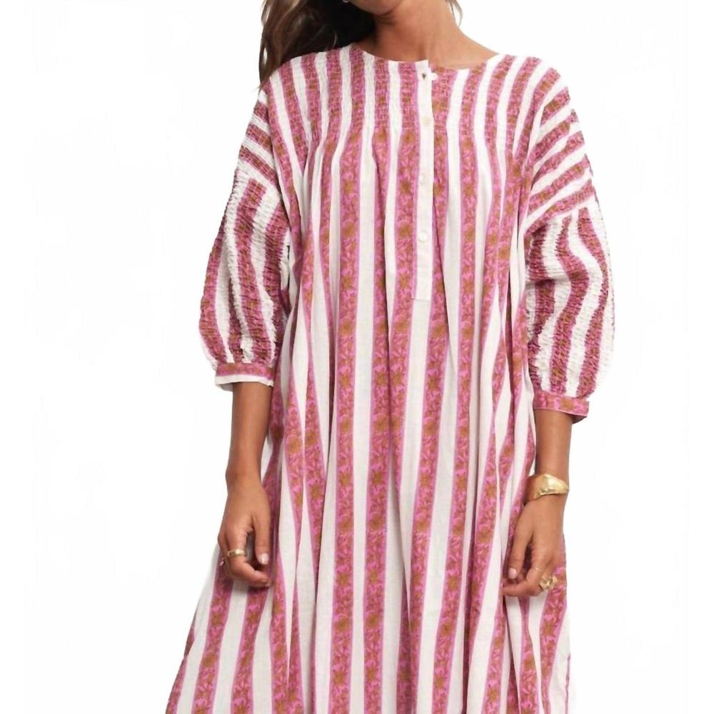 NWOT PAR & ESCALA elena dress in pink